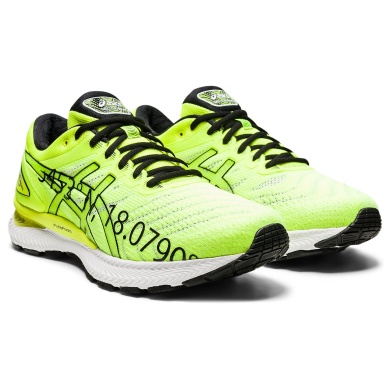 Asics Running Shoes Gel Nimbus 22 Stockholm (Cushioning) Yellow Men